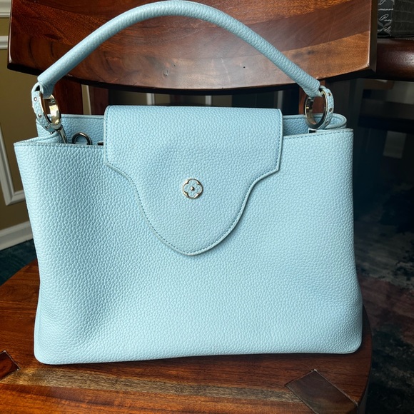 Louis Vuitton Baby Blue Capucines Baby Blue Bag - Picture 17 of 17